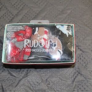 Rudolph the reindeer socks